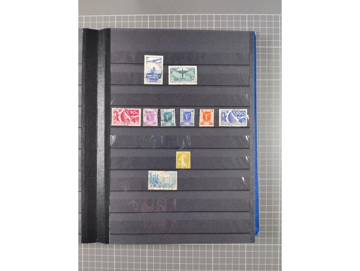 1849/2004, unused, mint never hinged and used collection, starting with some classics, Napoleon with some proofs, Napoleon 1c