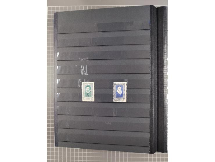 1849/2004, unused, mint never hinged and used collection, starting with some classics, Napoleon with some proofs, Napoleon 1c