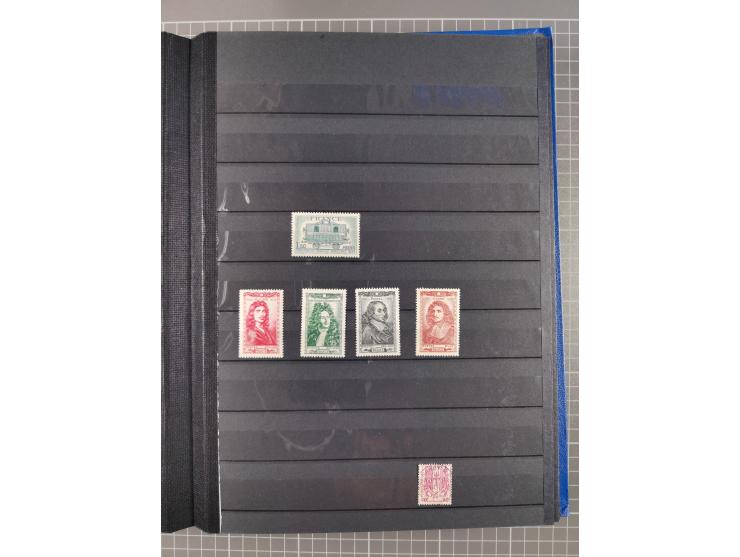 1849/2004, unused, mint never hinged and used collection, starting with some classics, Napoleon with some proofs, Napoleon 1c