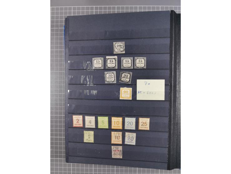 1849/2004, unused, mint never hinged and used collection, starting with some classics, Napoleon with some proofs, Napoleon 1c