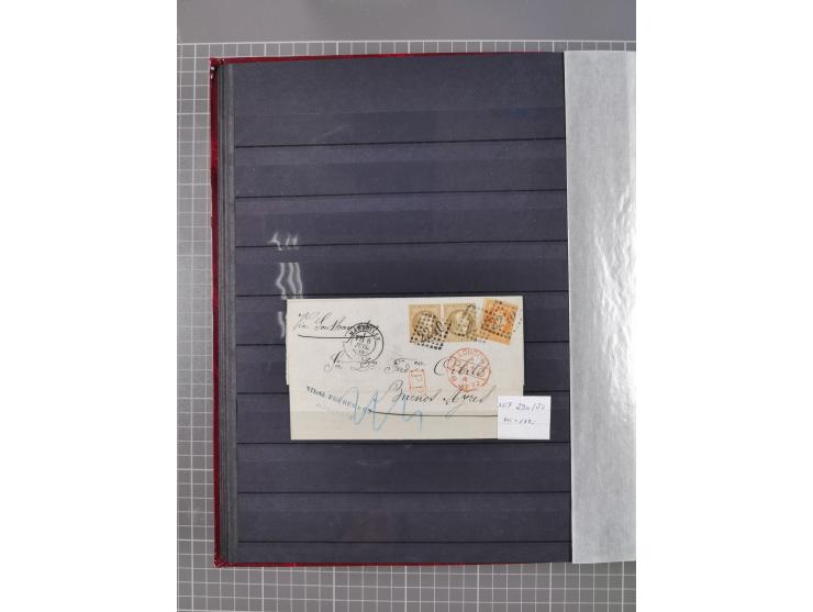 1849/2004, unused, mint never hinged and used collection, starting with some classics, Napoleon with some proofs, Napoleon 1c