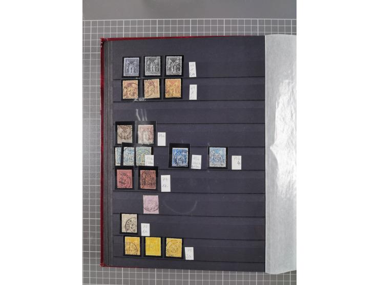 1849/2004, unused, mint never hinged and used collection, starting with some classics, Napoleon with some proofs, Napoleon 1c