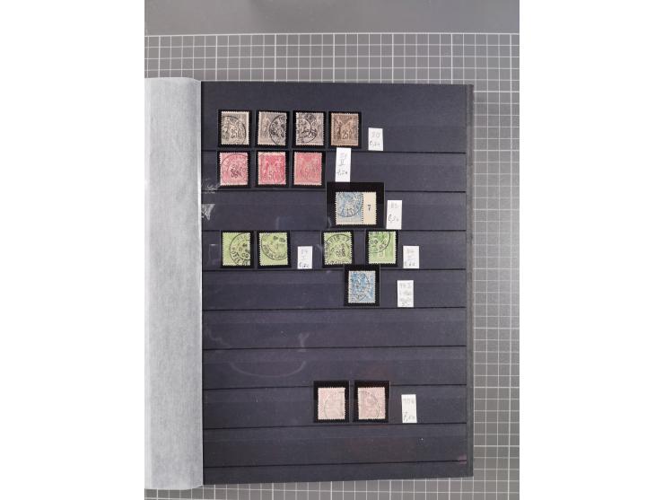 1849/2004, unused, mint never hinged and used collection, starting with some classics, Napoleon with some proofs, Napoleon 1c