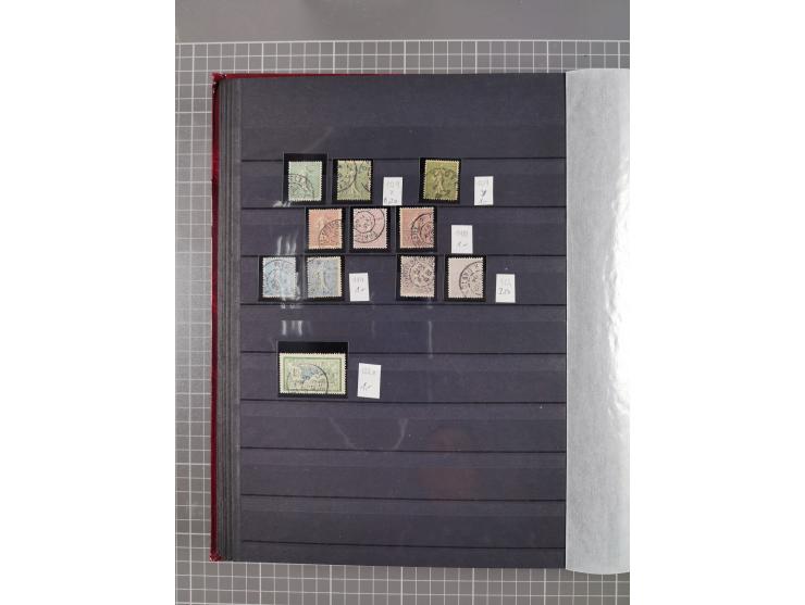 1849/2004, unused, mint never hinged and used collection, starting with some classics, Napoleon with some proofs, Napoleon 1c