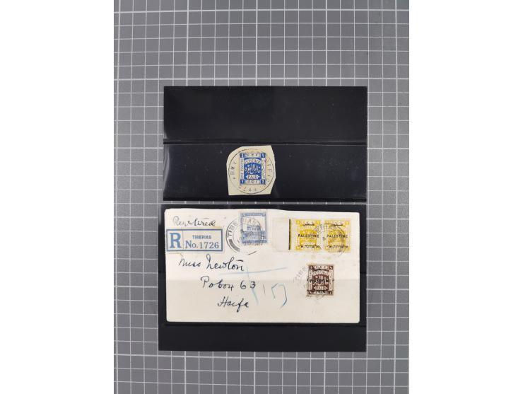 1920/22, small lot of better stamps and varieties including Bale 62b used, 71c on letter and 82a unused, several certificates