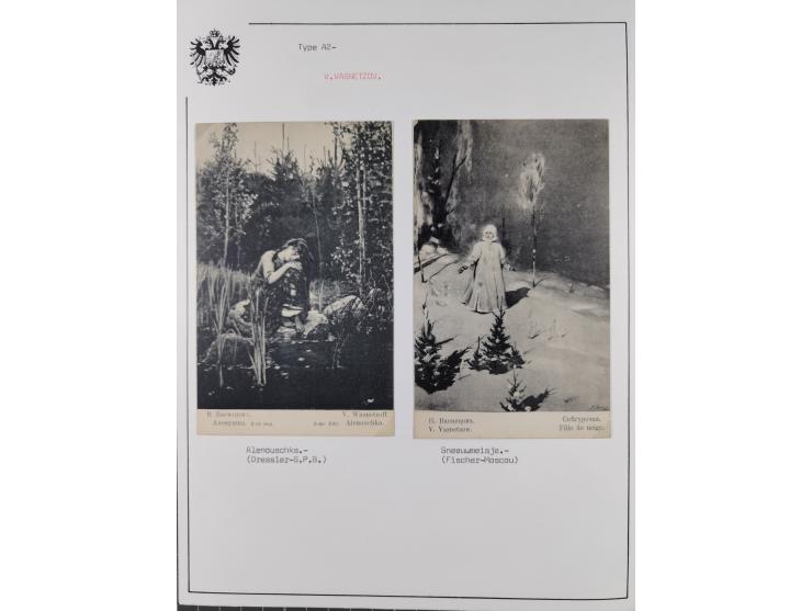 1900/15 (ca.), Red Cross Illustrated Postcards, impressive collection with well over 300 mostly unused cards, depicting sceni