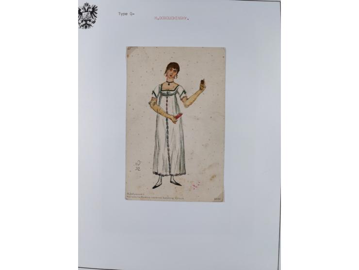 1900/15 (ca.), Red Cross Illustrated Postcards, impressive collection with well over 300 mostly unused cards, depicting sceni