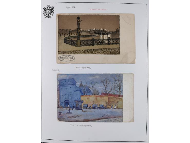 1900/15 (ca.), Red Cross Illustrated Postcards, impressive collection with well over 300 mostly unused cards, depicting sceni