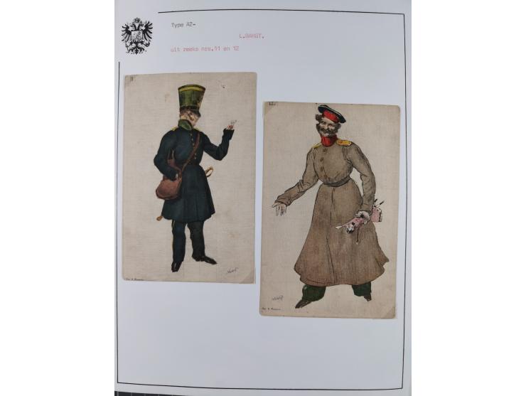 1900/15 (ca.), Red Cross Illustrated Postcards, impressive collection with well over 300 mostly unused cards, depicting sceni