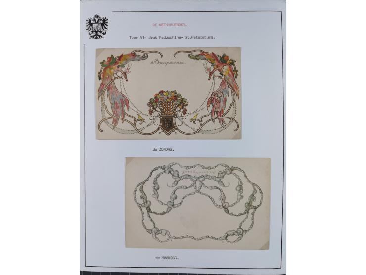 1900/15 (ca.), Red Cross Illustrated Postcards, impressive collection with well over 300 mostly unused cards, depicting sceni