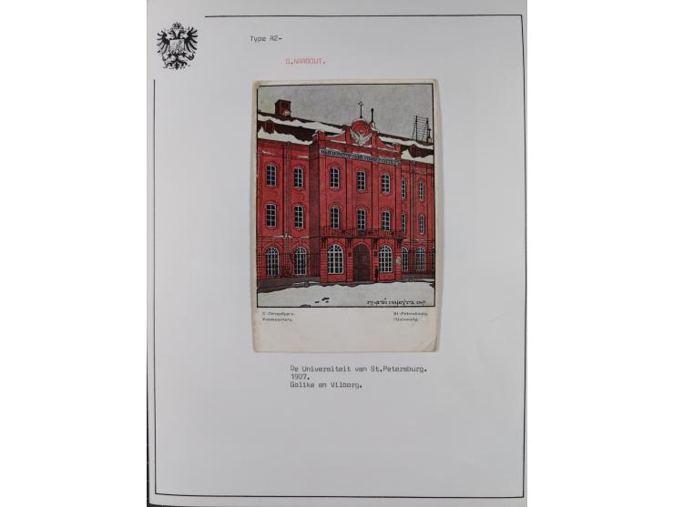 1900/15 (ca.), Red Cross Illustrated Postcards, impressive collection with well over 300 mostly unused cards, depicting sceni