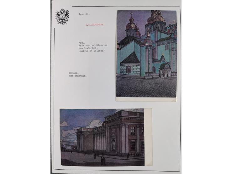 1900/15 (ca.), Red Cross Illustrated Postcards, impressive collection with well over 300 mostly unused cards, depicting sceni