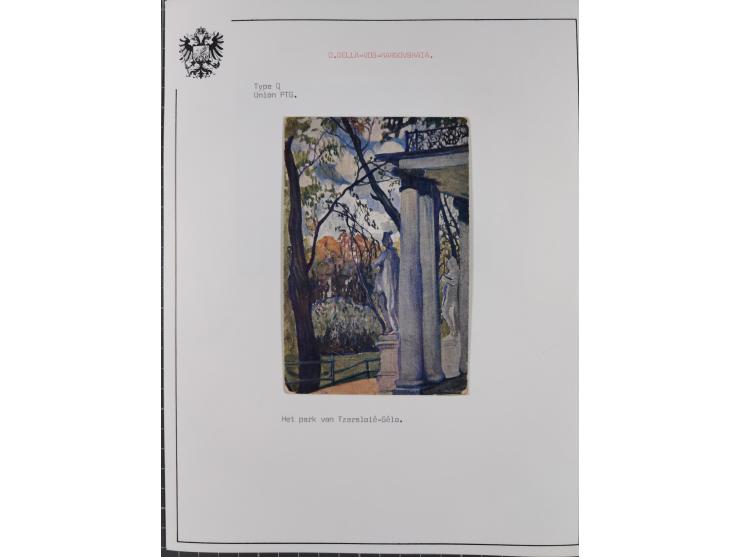 1900/15 (ca.), Red Cross Illustrated Postcards, impressive collection with well over 300 mostly unused cards, depicting sceni