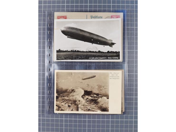 1919/1933, fast 30 Briefe und Karten mit Schwerpunkt bei der “Bodensee”-Post mit u.a. Sieger Nr. 19A, 19Ac, 19Ae, zwei fehler