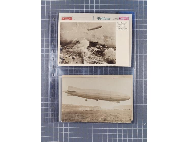 1919/1933, fast 30 Briefe und Karten mit Schwerpunkt bei der “Bodensee”-Post mit u.a. Sieger Nr. 19A, 19Ac, 19Ae, zwei fehler