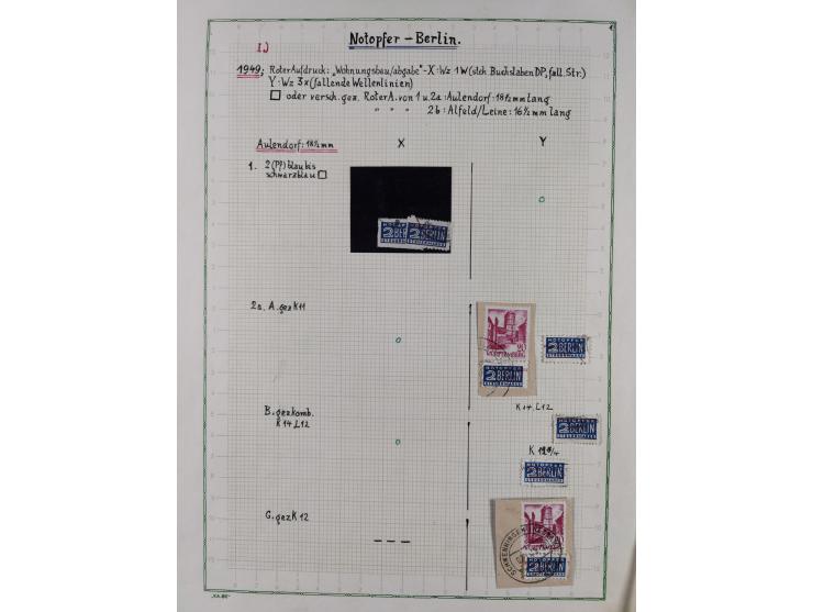 1849/2004, Konvolut mit Marken ab Altdeutsche Staaten bis in die Moderne mit besseren Werten (u.a. D. Reich halbamtliche Flug