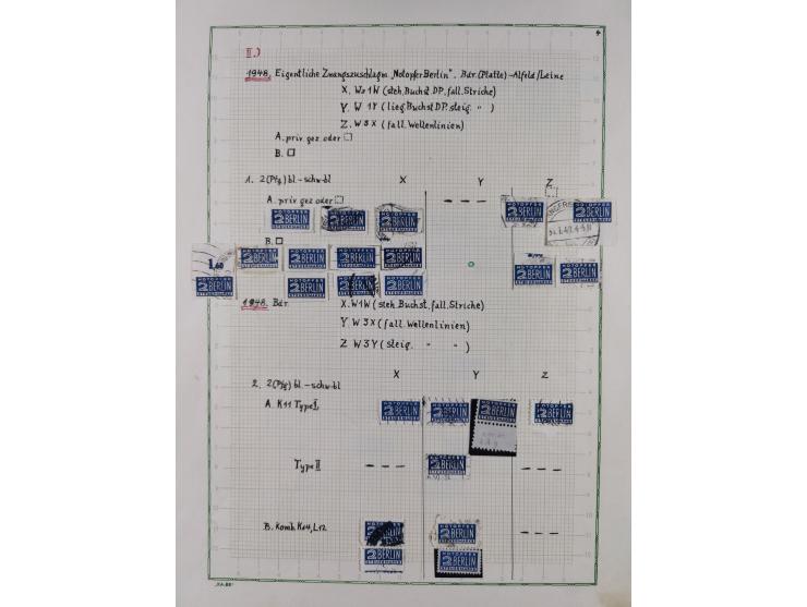 1849/2004, Konvolut mit Marken ab Altdeutsche Staaten bis in die Moderne mit besseren Werten (u.a. D. Reich halbamtliche Flug