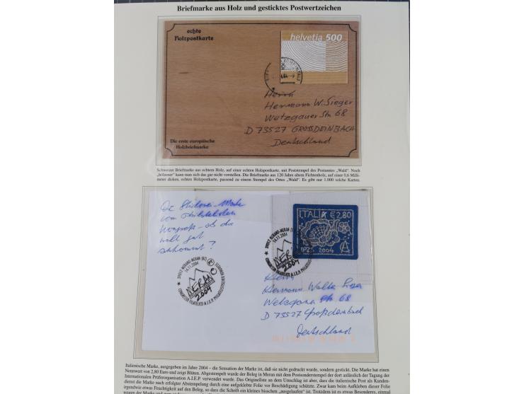 1849/2004, Konvolut mit Marken ab Altdeutsche Staaten bis in die Moderne mit besseren Werten (u.a. D. Reich halbamtliche Flug