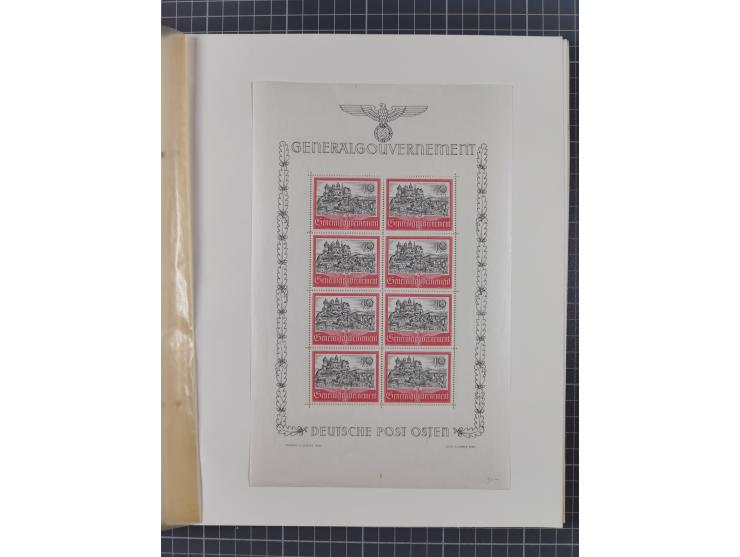 1849/2004, Konvolut mit Marken ab Altdeutsche Staaten bis in die Moderne mit besseren Werten (u.a. D. Reich halbamtliche Flug
