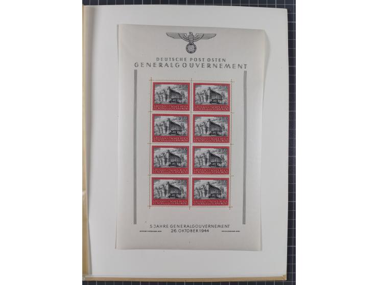 1849/2004, Konvolut mit Marken ab Altdeutsche Staaten bis in die Moderne mit besseren Werten (u.a. D. Reich halbamtliche Flug