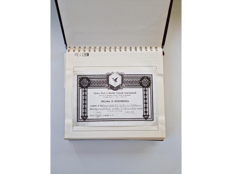 1931/2000 (ca.), interessanter Sammlungsbestand mit u.a. Postkarte “Tilling Raketenflugzeug” (Eckfehler), Österreich-Briefe m