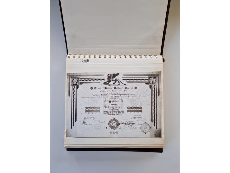 1931/2000 (ca.), interessanter Sammlungsbestand mit u.a. Postkarte “Tilling Raketenflugzeug” (Eckfehler), Österreich-Briefe m