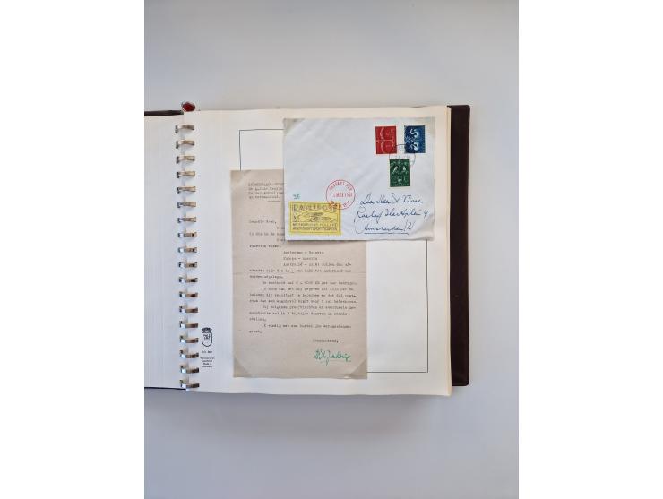 1931/2000 (ca.), interessanter Sammlungsbestand mit u.a. Postkarte “Tilling Raketenflugzeug” (Eckfehler), Österreich-Briefe m