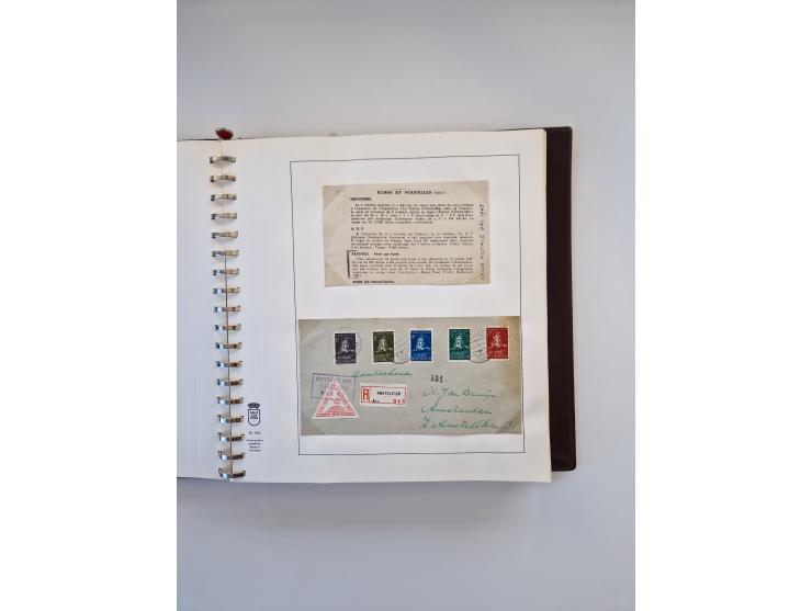 1931/2000 (ca.), interessanter Sammlungsbestand mit u.a. Postkarte “Tilling Raketenflugzeug” (Eckfehler), Österreich-Briefe m