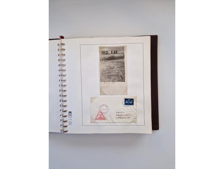 1931/2000 (ca.), interessanter Sammlungsbestand mit u.a. Postkarte “Tilling Raketenflugzeug” (Eckfehler), Österreich-Briefe m