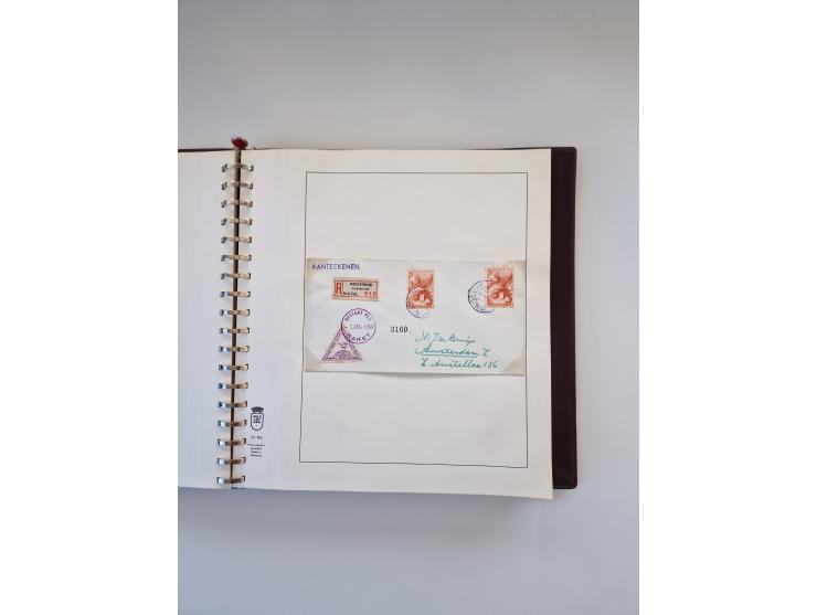 1931/2000 (ca.), interessanter Sammlungsbestand mit u.a. Postkarte “Tilling Raketenflugzeug” (Eckfehler), Österreich-Briefe m