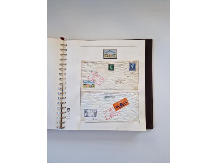 1931/2000 (ca.), interessanter Sammlungsbestand mit u.a. Postkarte “Tilling Raketenflugzeug” (Eckfehler), Österreich-Briefe m