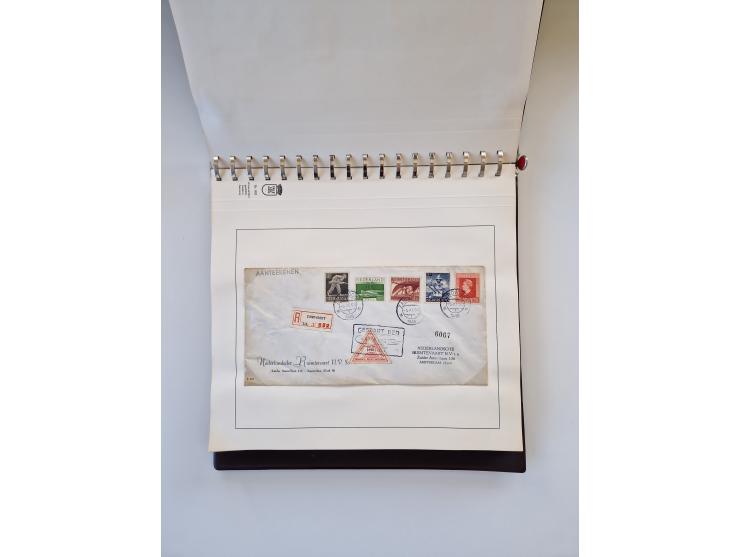 1931/2000 (ca.), interessanter Sammlungsbestand mit u.a. Postkarte “Tilling Raketenflugzeug” (Eckfehler), Österreich-Briefe m