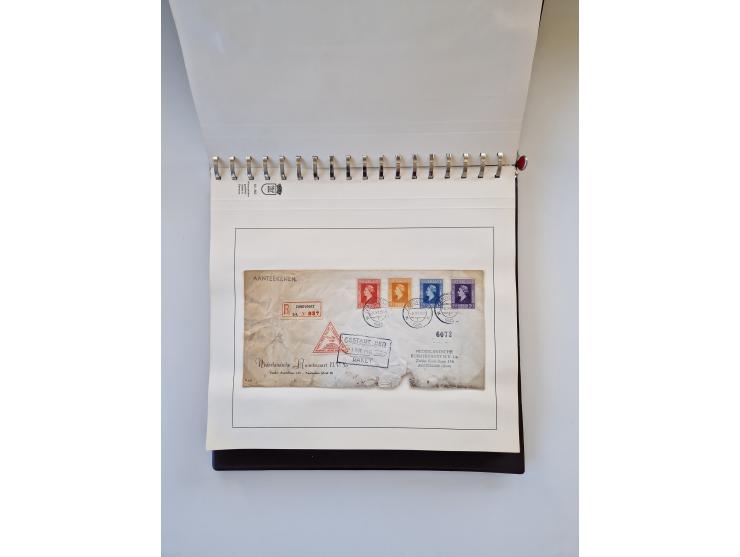 1931/2000 (ca.), interessanter Sammlungsbestand mit u.a. Postkarte “Tilling Raketenflugzeug” (Eckfehler), Österreich-Briefe m