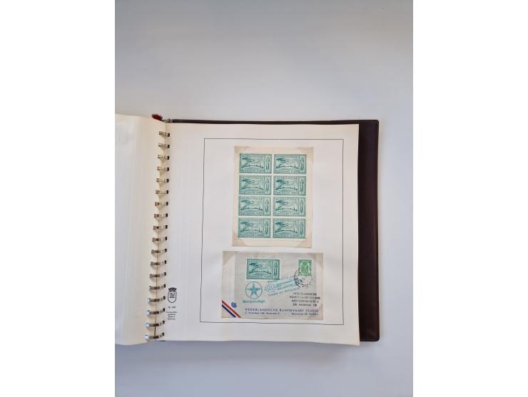 1931/2000 (ca.), interessanter Sammlungsbestand mit u.a. Postkarte “Tilling Raketenflugzeug” (Eckfehler), Österreich-Briefe m