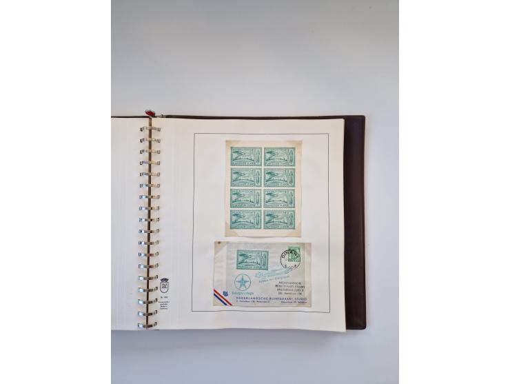 1931/2000 (ca.), interessanter Sammlungsbestand mit u.a. Postkarte “Tilling Raketenflugzeug” (Eckfehler), Österreich-Briefe m