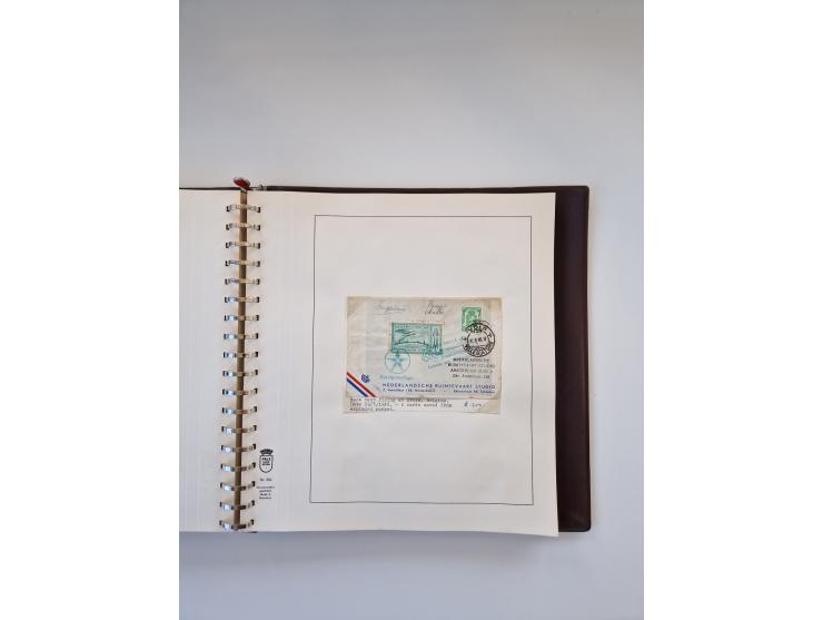 1931/2000 (ca.), interessanter Sammlungsbestand mit u.a. Postkarte “Tilling Raketenflugzeug” (Eckfehler), Österreich-Briefe m