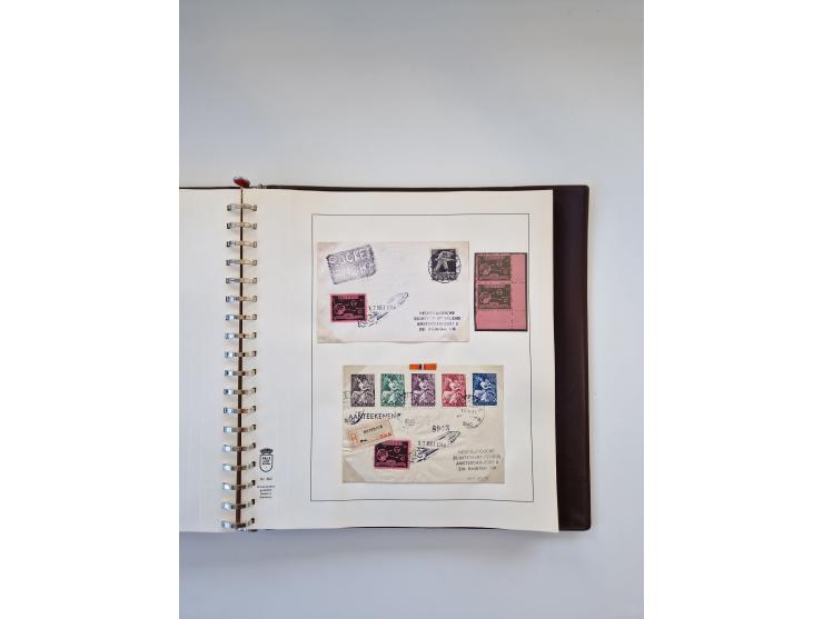 1931/2000 (ca.), interessanter Sammlungsbestand mit u.a. Postkarte “Tilling Raketenflugzeug” (Eckfehler), Österreich-Briefe m