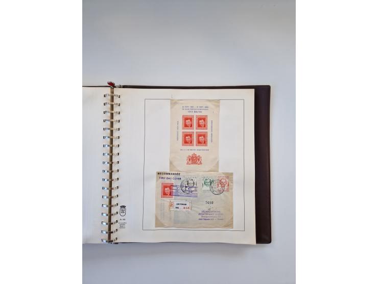 1931/2000 (ca.), interessanter Sammlungsbestand mit u.a. Postkarte “Tilling Raketenflugzeug” (Eckfehler), Österreich-Briefe m