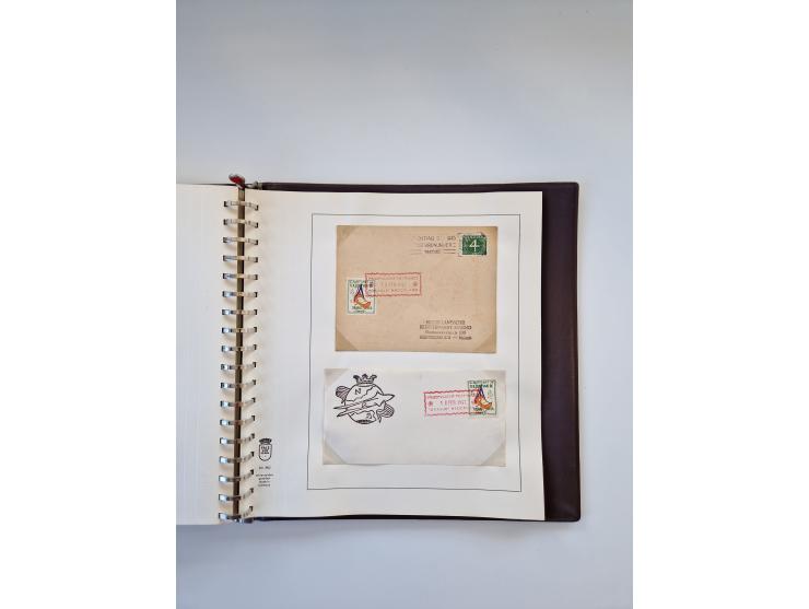 1931/2000 (ca.), interessanter Sammlungsbestand mit u.a. Postkarte “Tilling Raketenflugzeug” (Eckfehler), Österreich-Briefe m