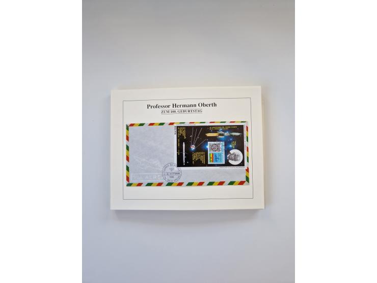 1931/2000 (ca.), interessanter Sammlungsbestand mit u.a. Postkarte “Tilling Raketenflugzeug” (Eckfehler), Österreich-Briefe m