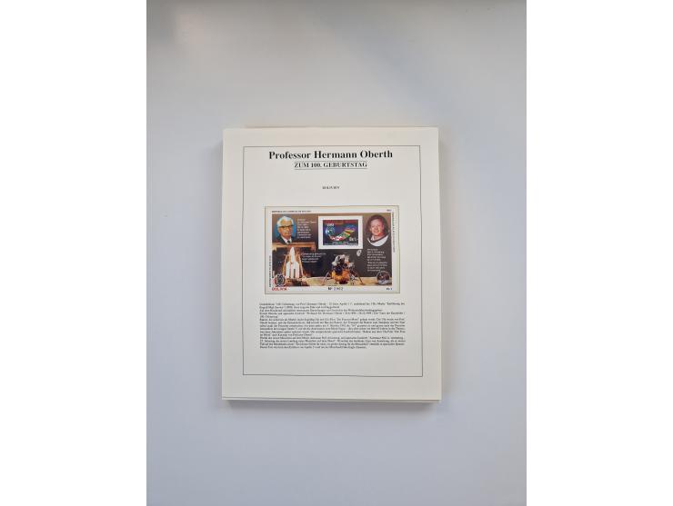 1931/2000 (ca.), interessanter Sammlungsbestand mit u.a. Postkarte “Tilling Raketenflugzeug” (Eckfehler), Österreich-Briefe m