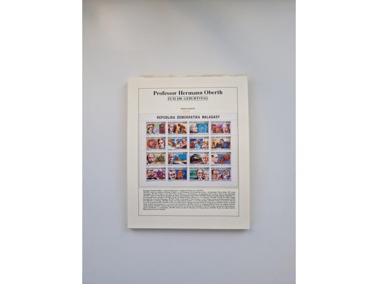 1931/2000 (ca.), interessanter Sammlungsbestand mit u.a. Postkarte “Tilling Raketenflugzeug” (Eckfehler), Österreich-Briefe m