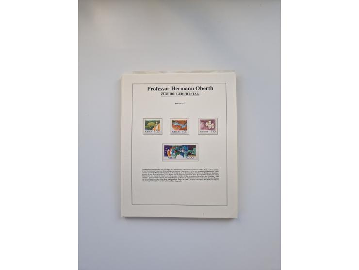 1931/2000 (ca.), interessanter Sammlungsbestand mit u.a. Postkarte “Tilling Raketenflugzeug” (Eckfehler), Österreich-Briefe m