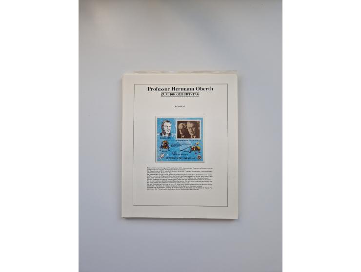 1931/2000 (ca.), interessanter Sammlungsbestand mit u.a. Postkarte “Tilling Raketenflugzeug” (Eckfehler), Österreich-Briefe m