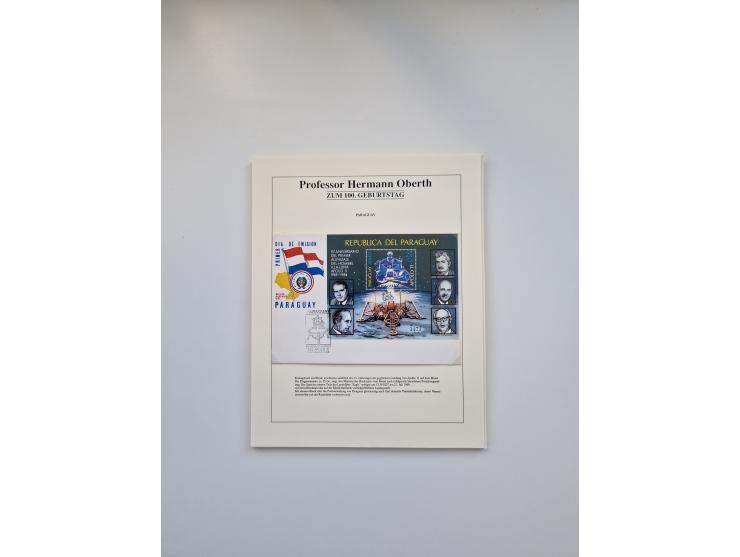 1931/2000 (ca.), interessanter Sammlungsbestand mit u.a. Postkarte “Tilling Raketenflugzeug” (Eckfehler), Österreich-Briefe m