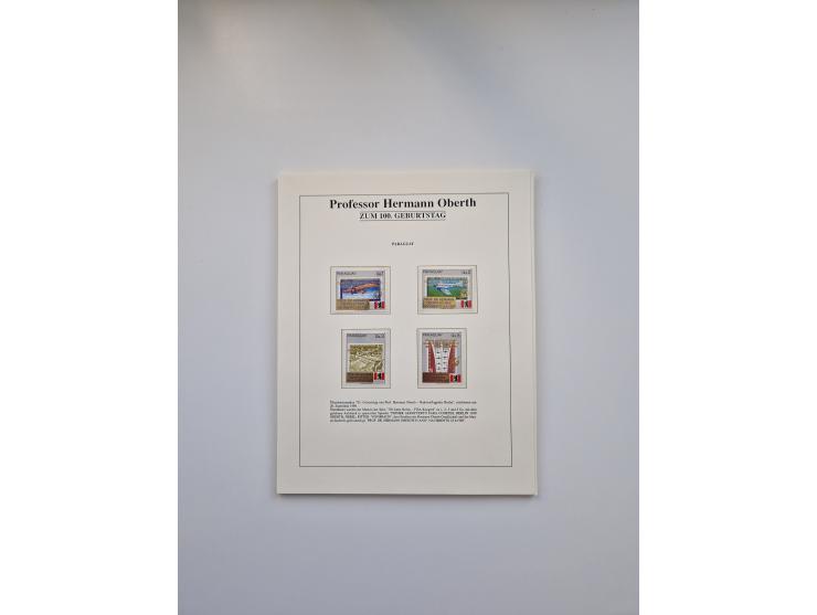 1931/2000 (ca.), interessanter Sammlungsbestand mit u.a. Postkarte “Tilling Raketenflugzeug” (Eckfehler), Österreich-Briefe m