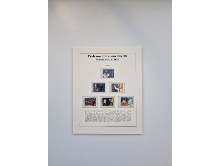 1931/2000 (ca.), interessanter Sammlungsbestand mit u.a. Postkarte “Tilling Raketenflugzeug” (Eckfehler), Österreich-Briefe m