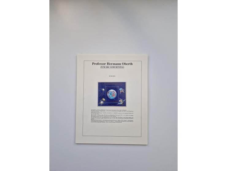 1931/2000 (ca.), interessanter Sammlungsbestand mit u.a. Postkarte “Tilling Raketenflugzeug” (Eckfehler), Österreich-Briefe m