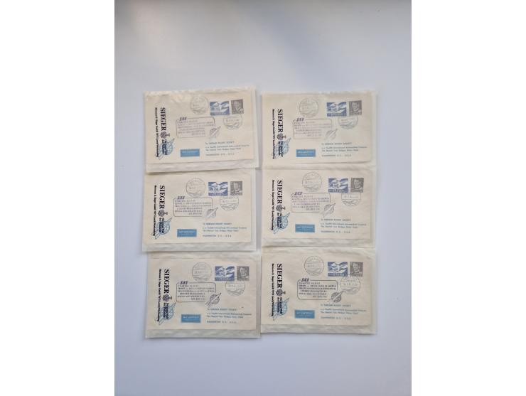 1931/2000 (ca.), interessanter Sammlungsbestand mit u.a. Postkarte “Tilling Raketenflugzeug” (Eckfehler), Österreich-Briefe m