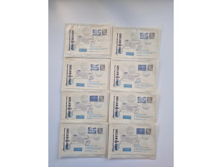 1931/2000 (ca.), interessanter Sammlungsbestand mit u.a. Postkarte “Tilling Raketenflugzeug” (Eckfehler), Österreich-Briefe m